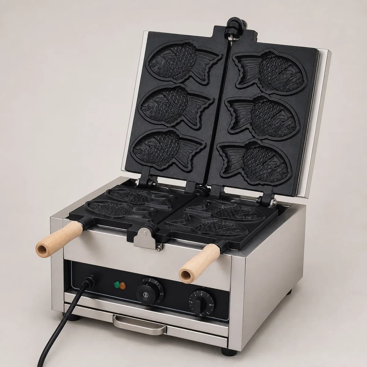 دستگاه تایاکیساز برقی چرخشی ۳ قالب OULI مدل HT-1103A